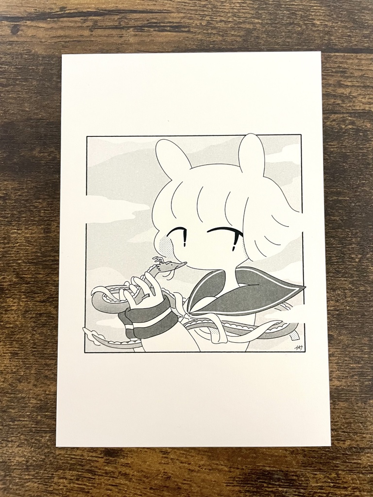 ポストカード 16「うとたつ。」