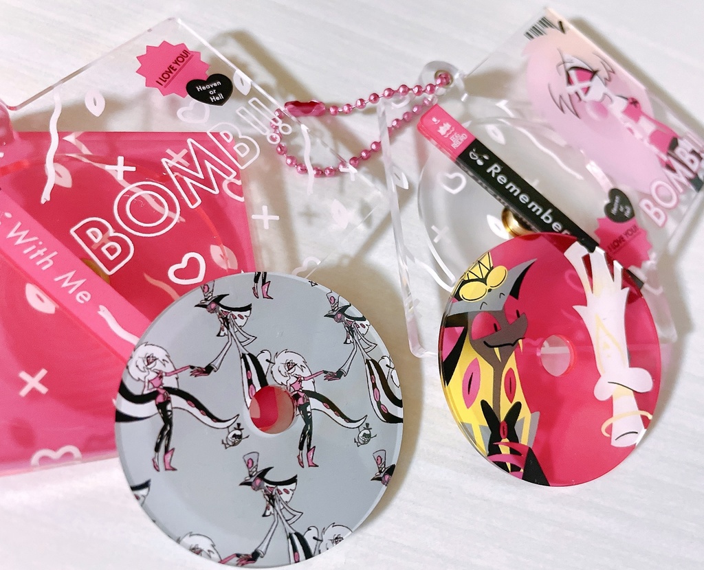 【Cherrisnake】CD風アクリルキーホルダー