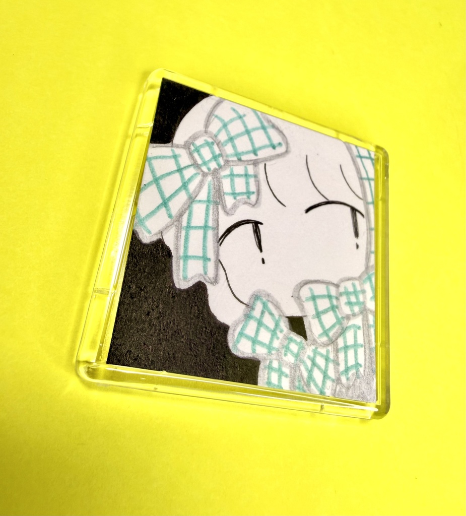 原画マグネット「みどりりぼん」