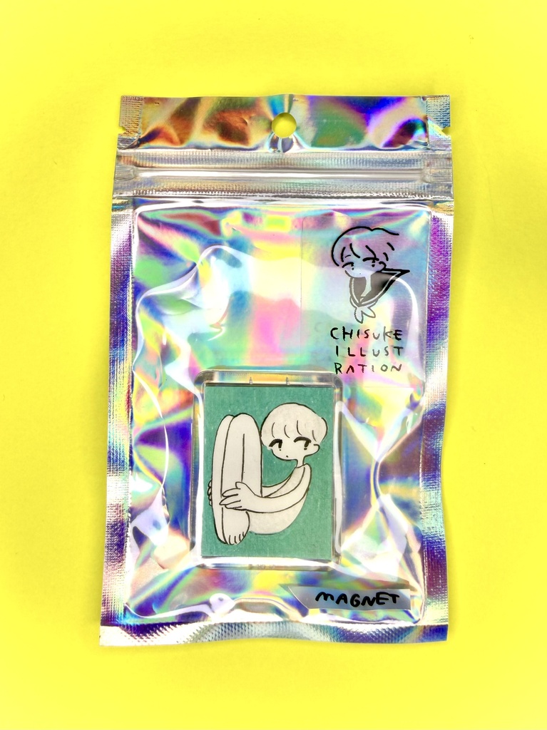原画マグネット「みどりわんぴーす」