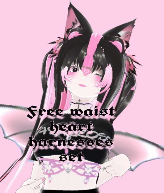 FREE WAIST HEART HARNESSES