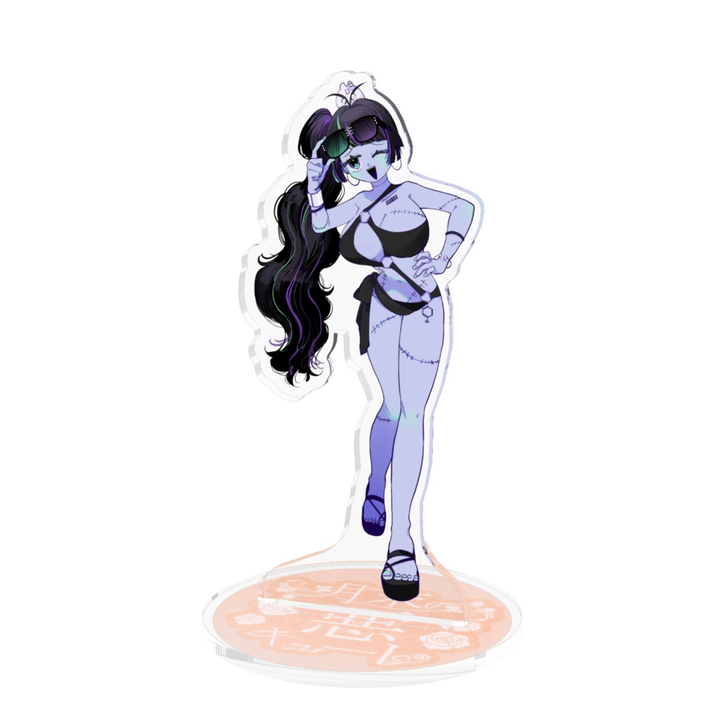 致屍量ちゃん🍇水着衣装_アクリルフィギュア