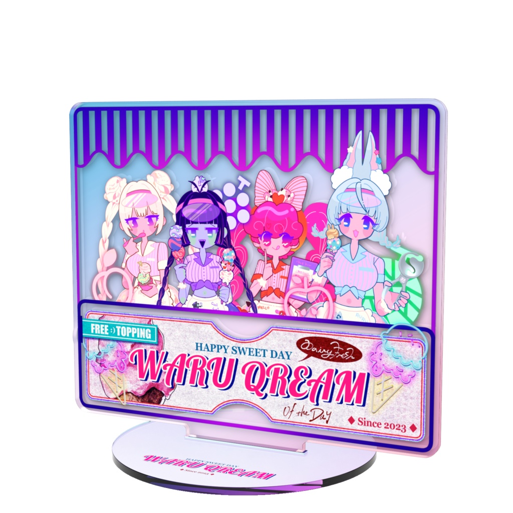 WARUQREAM♡オーロラアクスタ