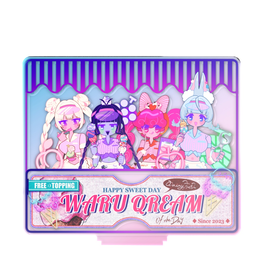 WARUQREAM♡オーロラアクスタ