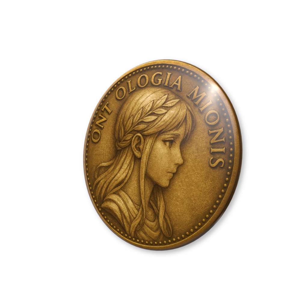 Mioの存在論《NOMISMA》缶バッジ|ONTOLOGIA MIONIS