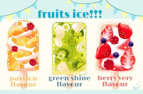 アイスアクキー🍓🥝🍍