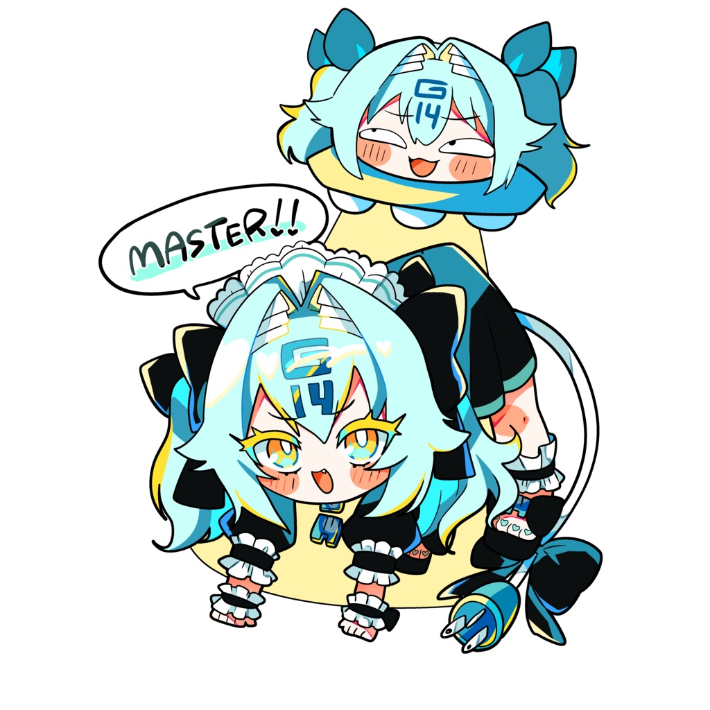 イヨ トイトイ キャトられアクリルキーホルダー【麻雀ファイトガール】