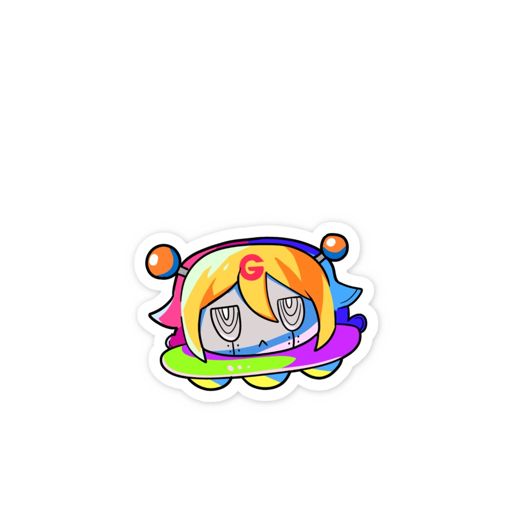 イヨ トイトイ UFOステッカー