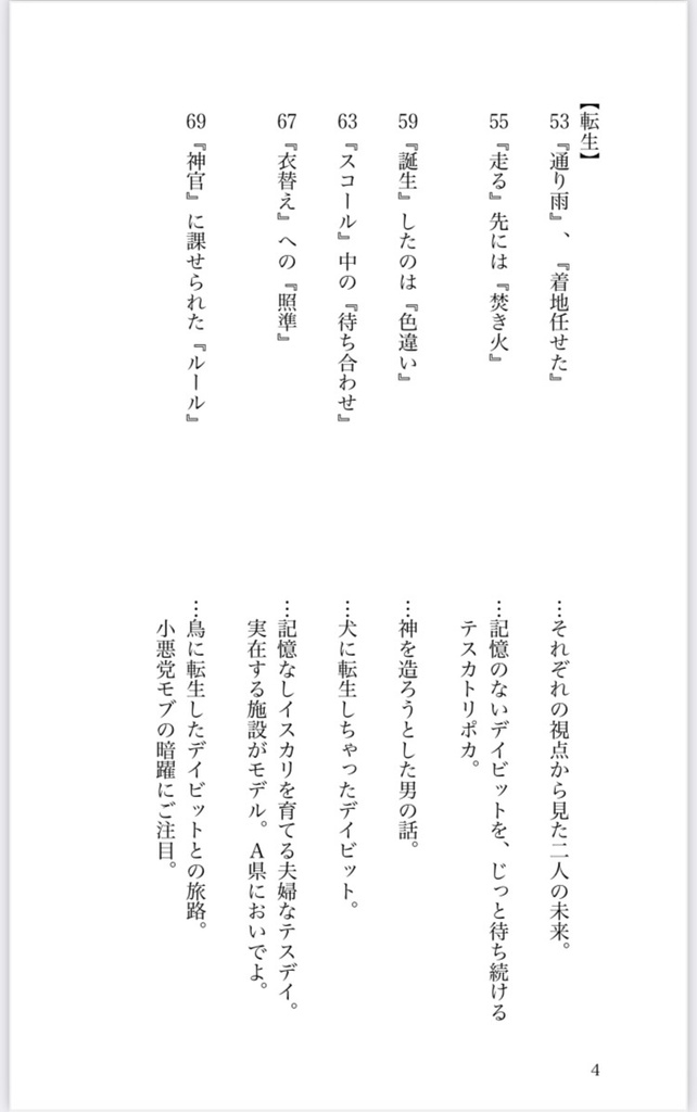 ぶっそうな恋人たち -テスデイドロライ 2023春夏編-