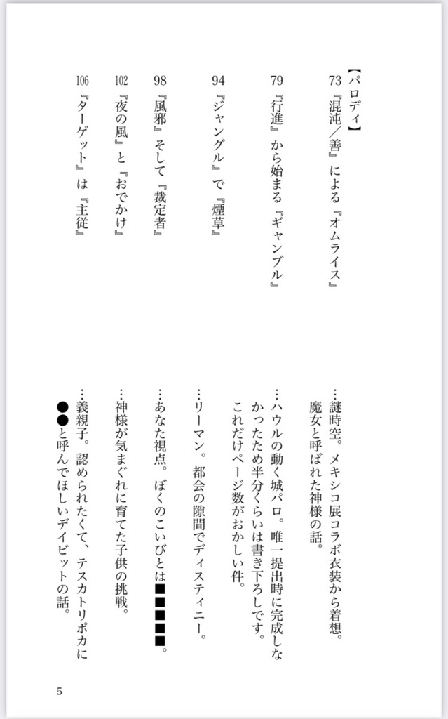 ぶっそうな恋人たち -テスデイドロライ 2023春夏編-