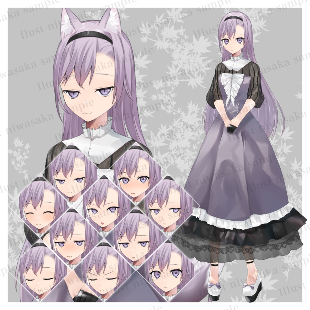 立ち絵素材06 表情全１０種