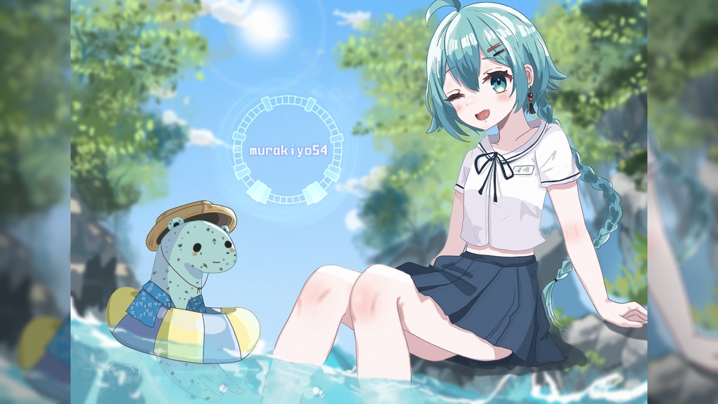 murakiyo54 - 薄荷ちゃんの夏休み【ループBGM素材】