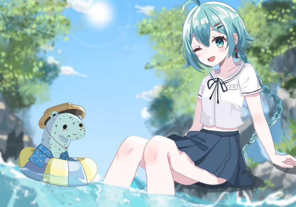 murakiyo54 - 薄荷ちゃんの夏休み【ループBGM素材】