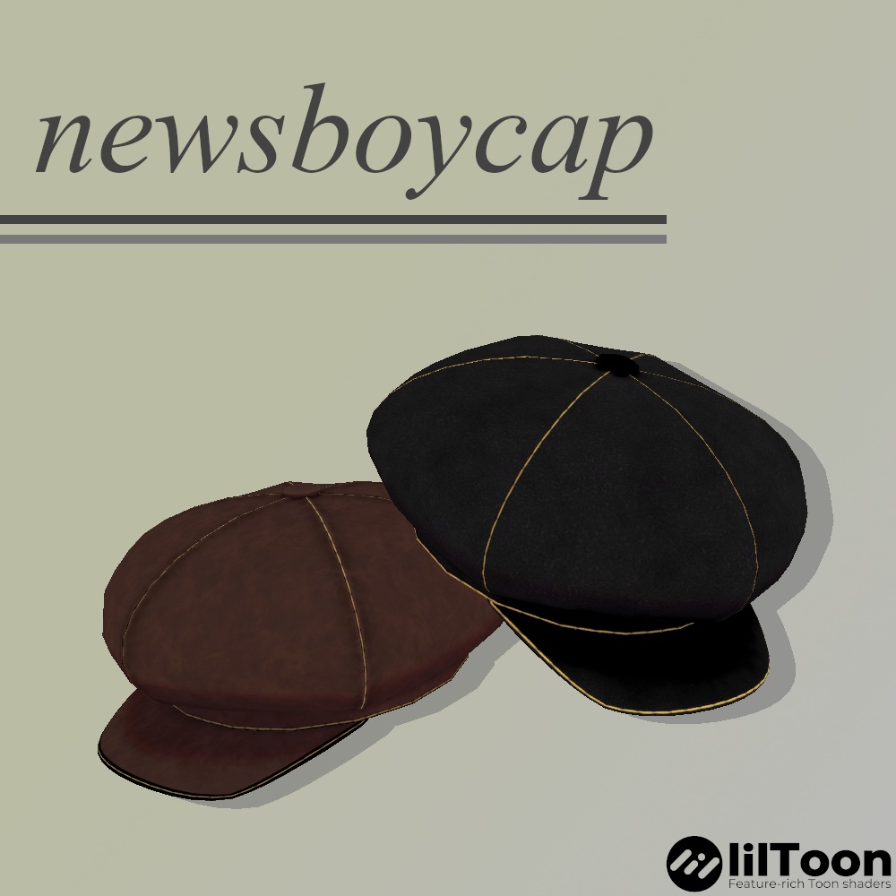 【無料】newsboycap/ニュースボーイキャップ