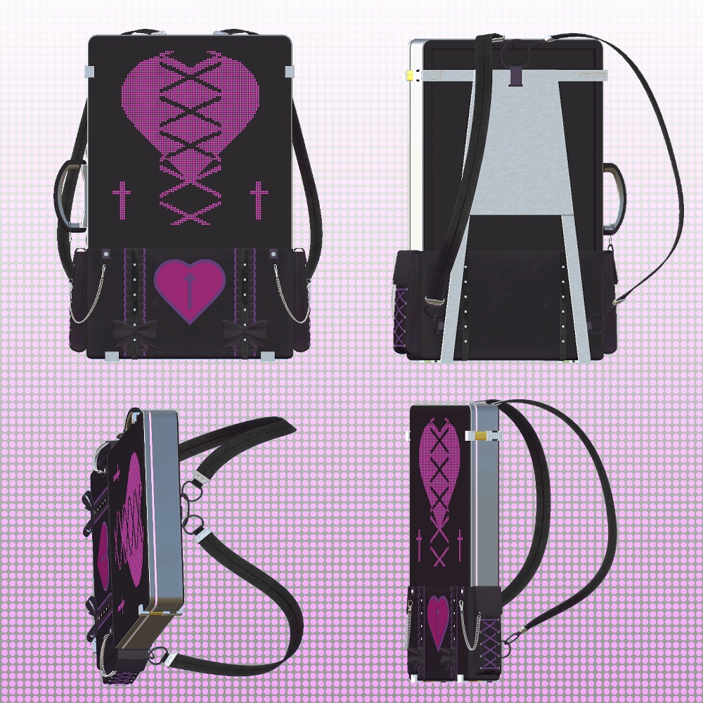 サイバー地雷バックパック/cyber zirai backpack