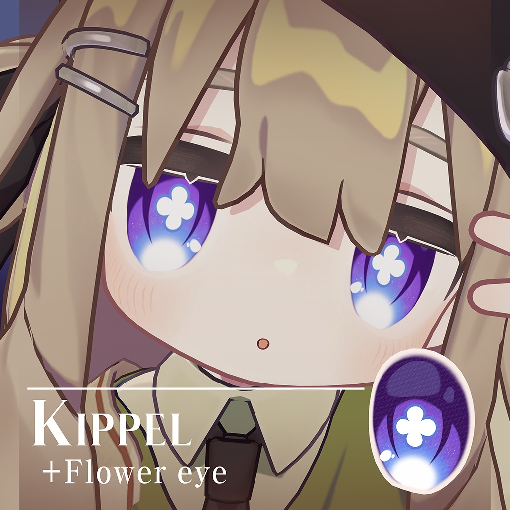 【4アバター】 Simple Flower eyes