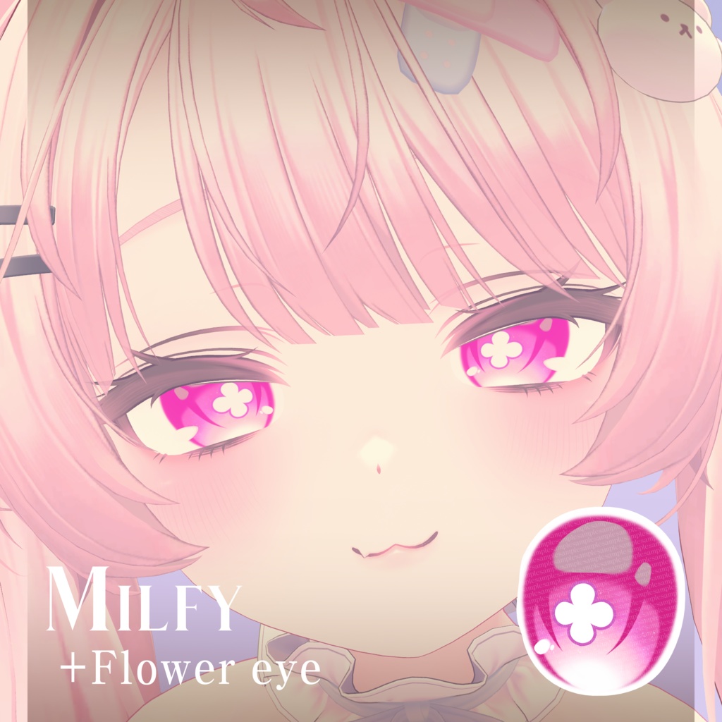 【4アバター】 Simple Flower eyes