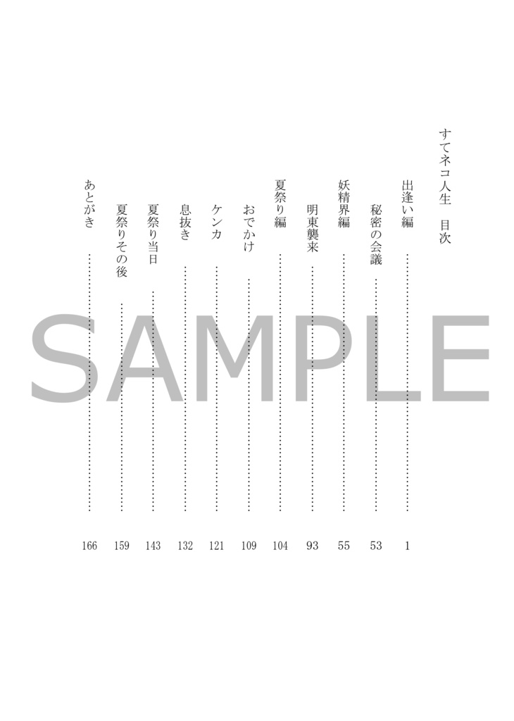 創作小説「すてネコ人生 前編」