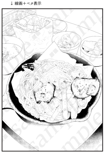 食べ物素材_カフェごはん1