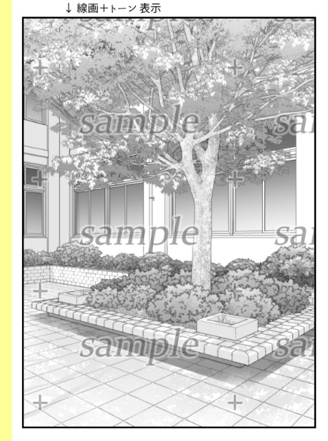 背景素材_昼休みに食べる所