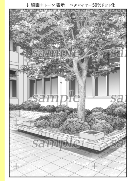 背景素材_昼休みに食べる所