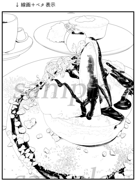 食べ物素材-パンケーキ