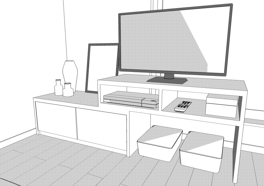 LT変換で楽々作画! 3D素材「room_01」