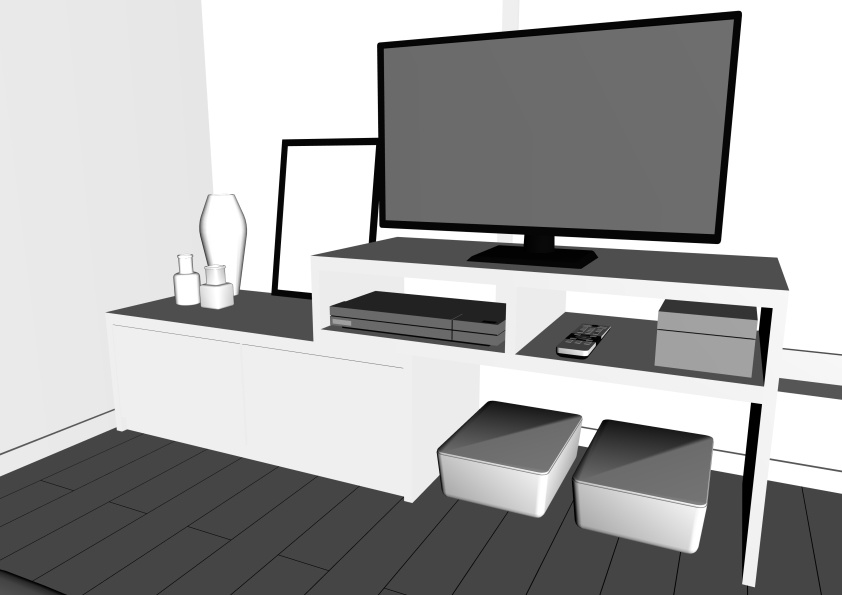 LT変換で楽々作画! 3D素材「room_01」