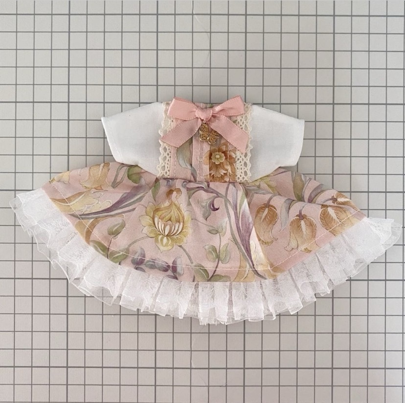 ぬい服15〜16㎝*ワンピース*コープリー・ホール