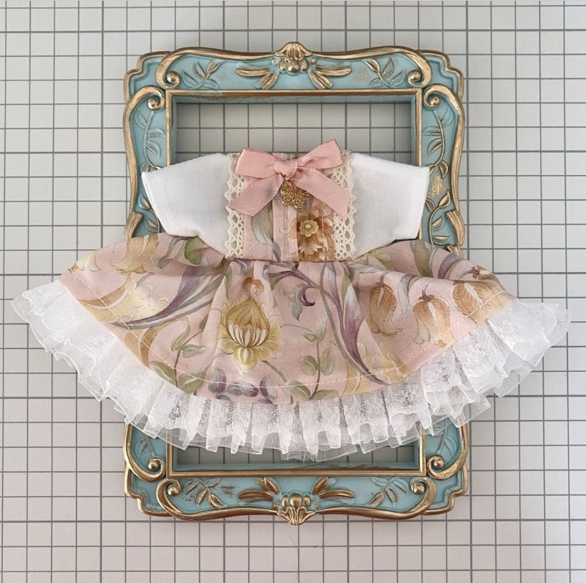 ぬい服15〜16㎝＊ワンピース＊コープリー・ホール