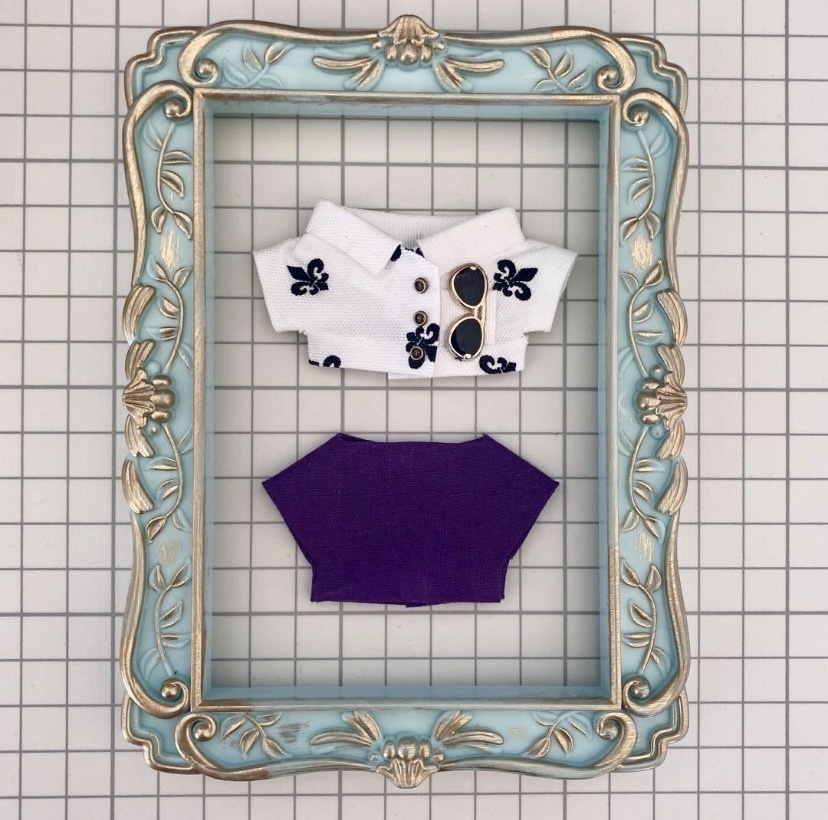 ぬい服10〜12㎝＊2枚セット＊No.0