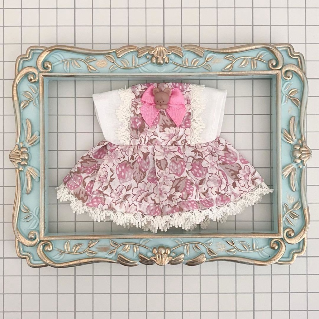 ぬい服10〜12㎝*ワンピース❤︎アシュテッド