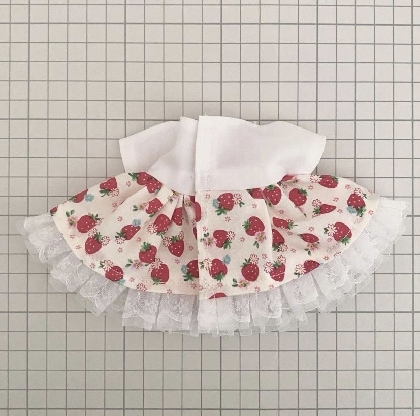 ぬい服15〜16㎝*ワンピース*Cutie Berry