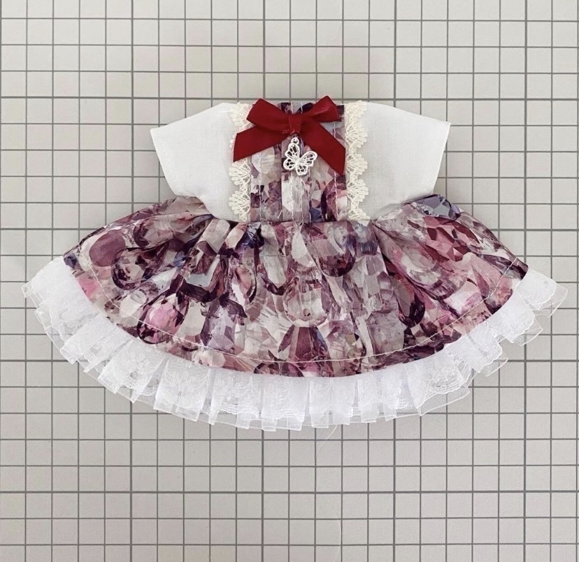 ぬい服15〜16㎝*ワンピース*アレクサンドラ*トパーズ