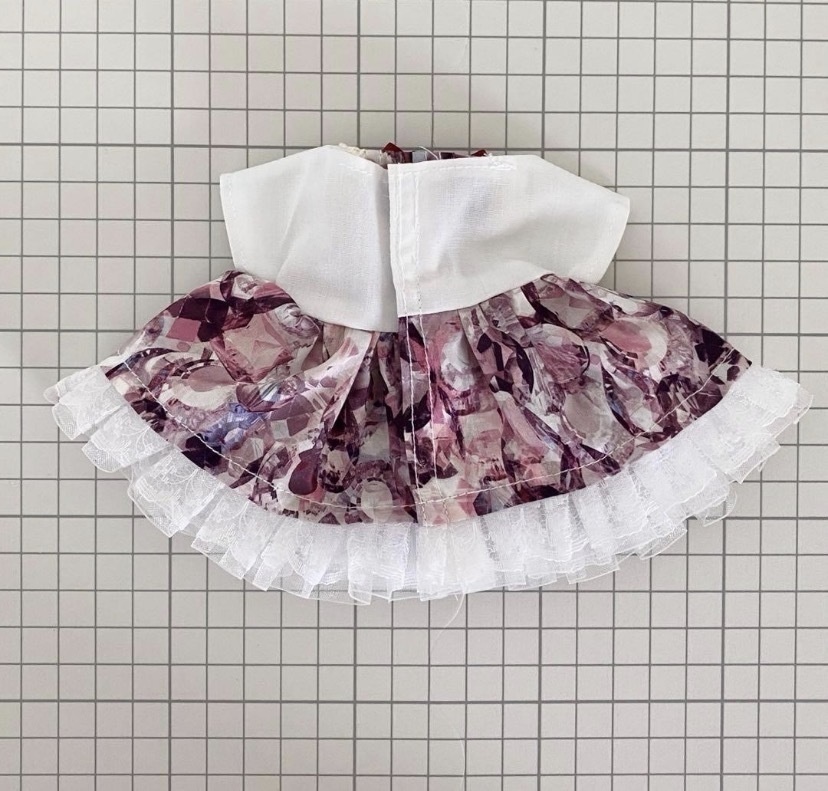 ぬい服15〜16㎝*ワンピース*アレクサンドラ*トパーズ