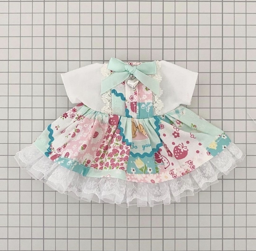 ぬい服15〜16㎝*ワンピース*Fancy Animal*Circle