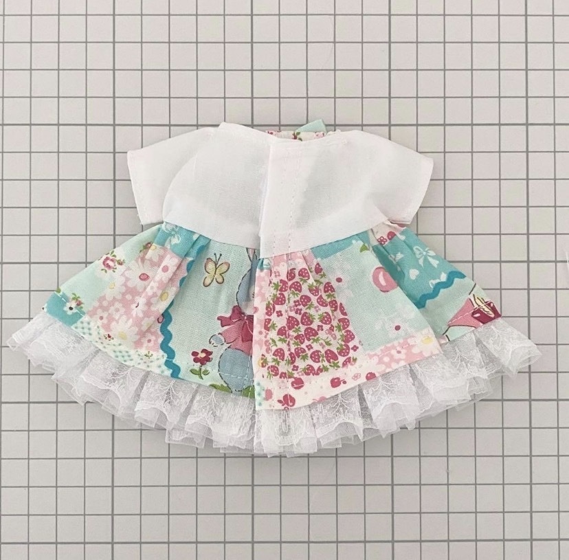 ぬい服15〜16㎝*ワンピース*Fancy Animal*Circle