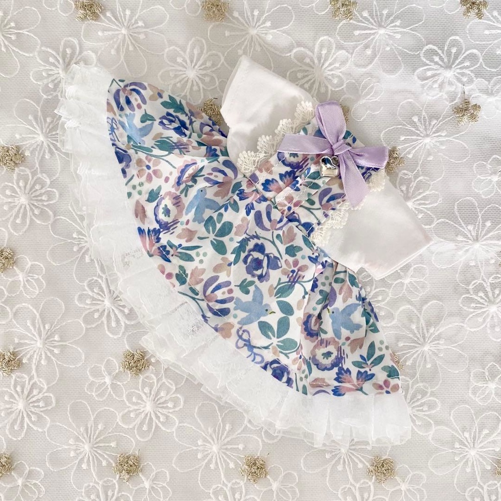 ぬい服15〜16㎝用 ワンピース ♡エマ・レイ