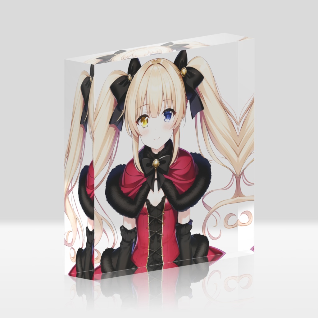 Rewrite 中津静流 アクリルブロック「サファイアの眼」