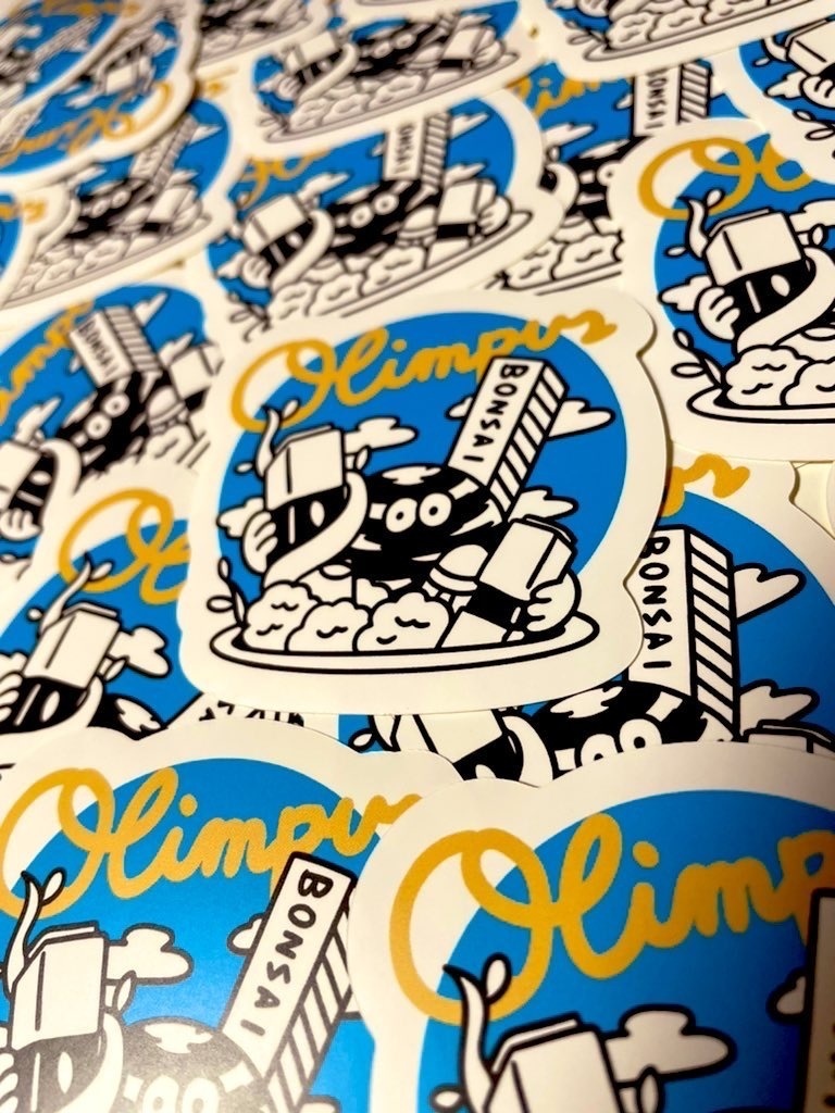 オリンパスステッカー