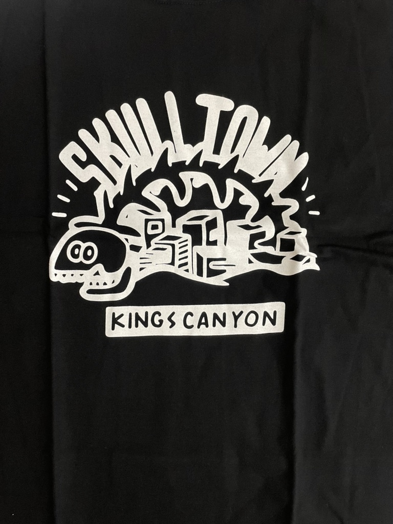 スカルタウン Tシャツ 黒
