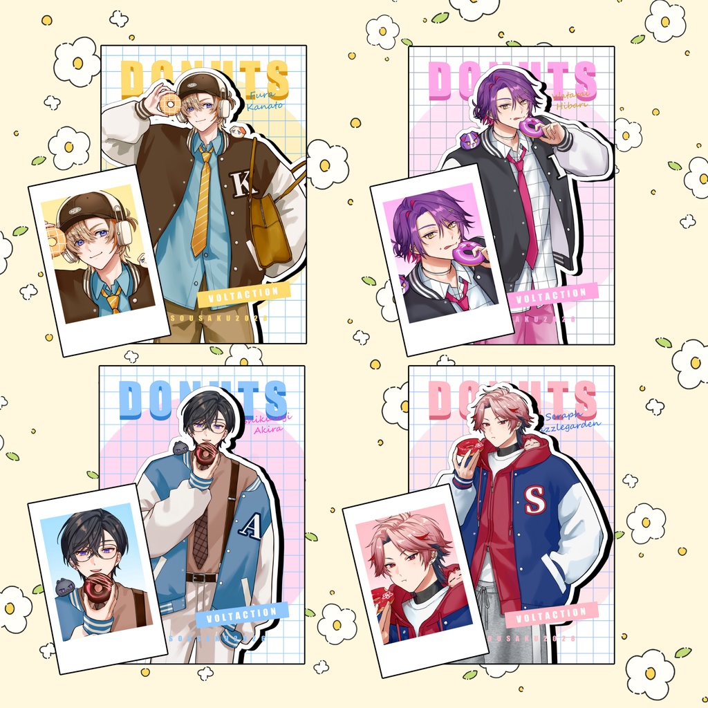 VOLTACTION ポストカード＆チェキ風カードセット