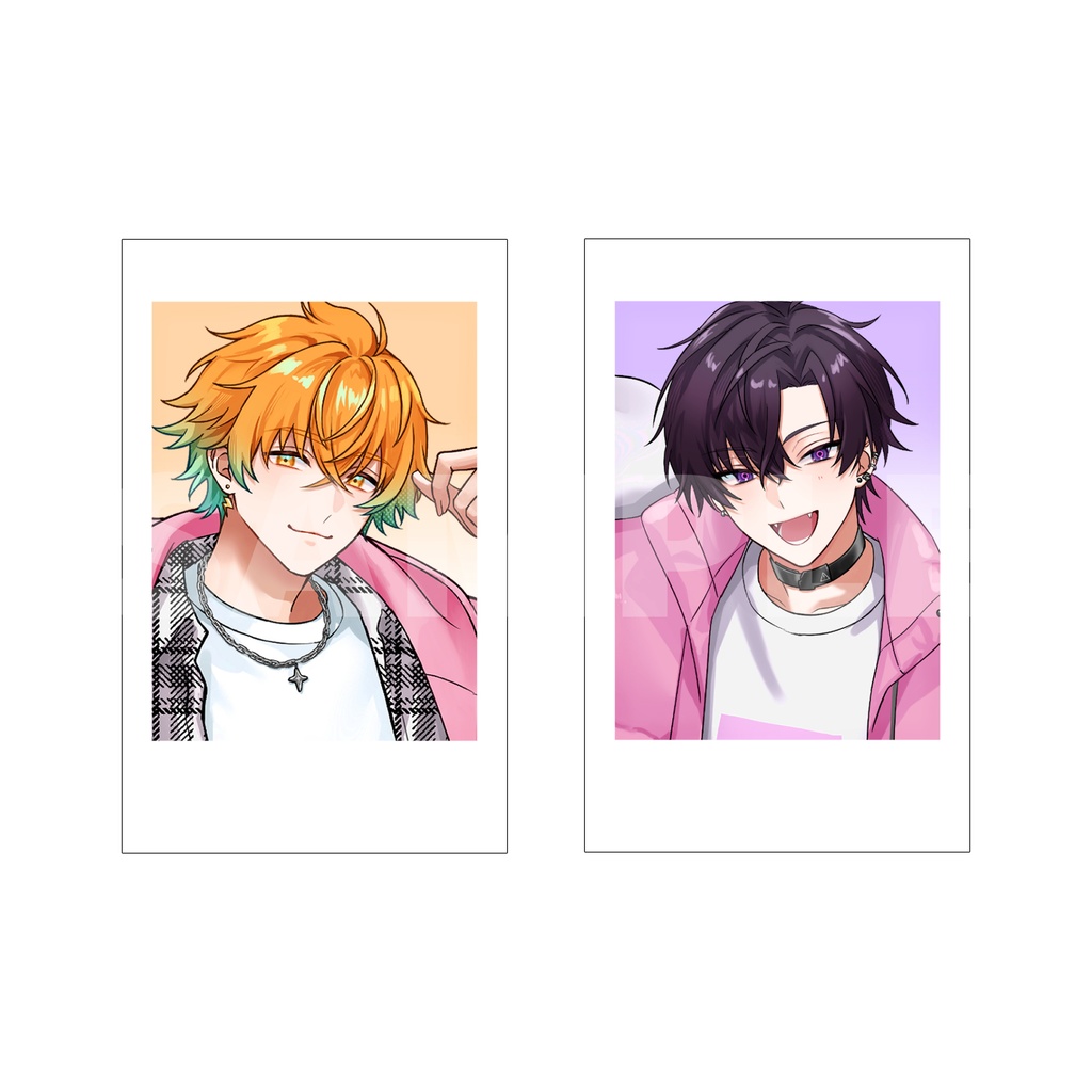 リトテツ ポストカード&チェキ風カードセット