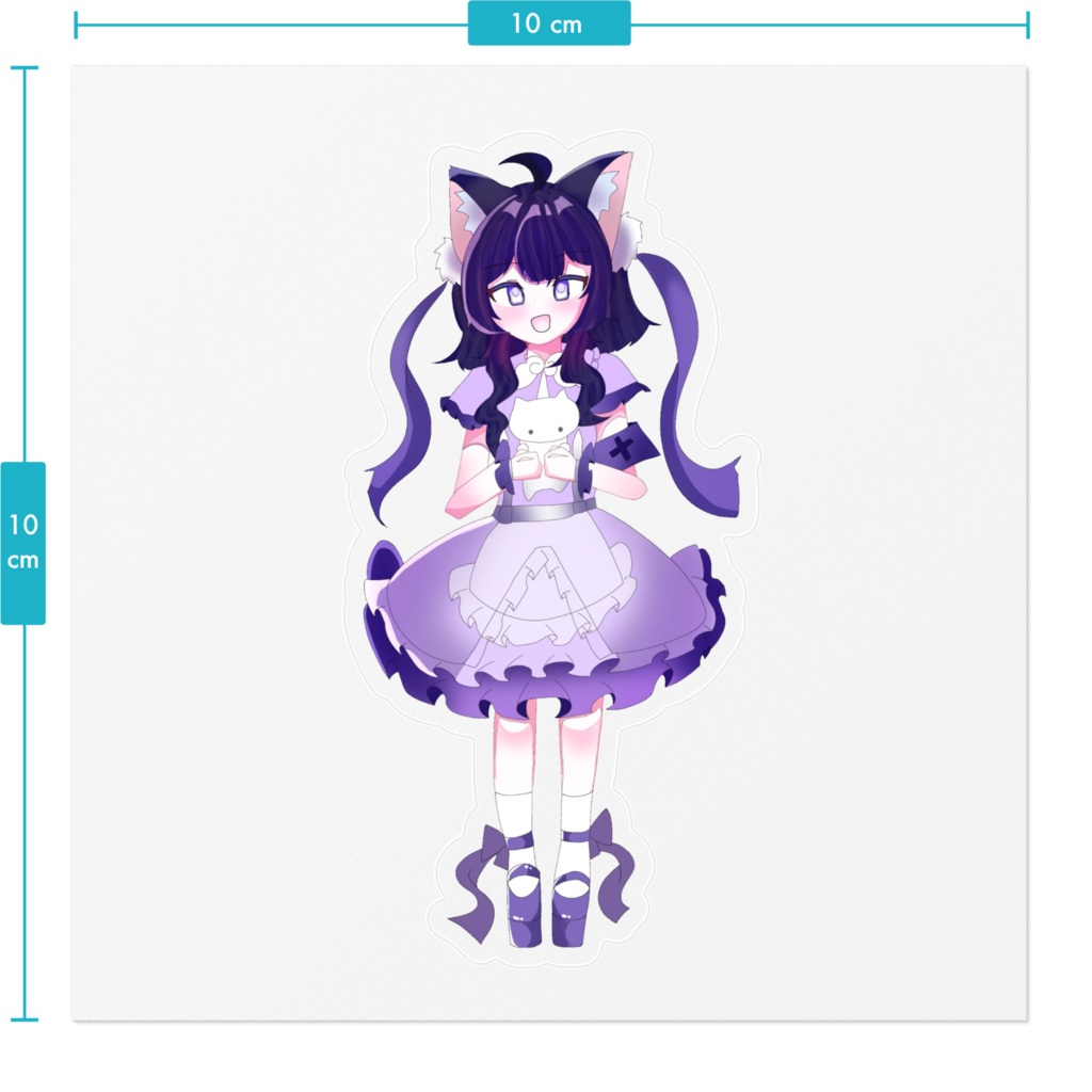 おわりちゃんステッカー