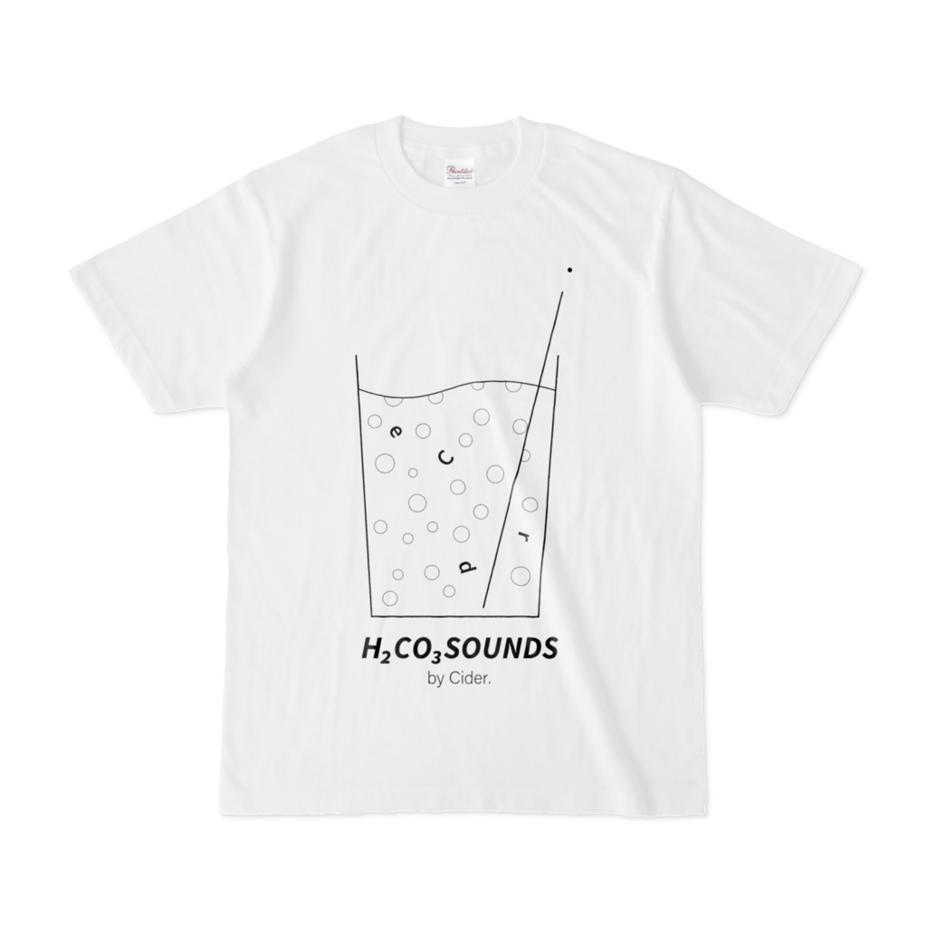 H₂CO₃SOUNDS Tシャツ(白)