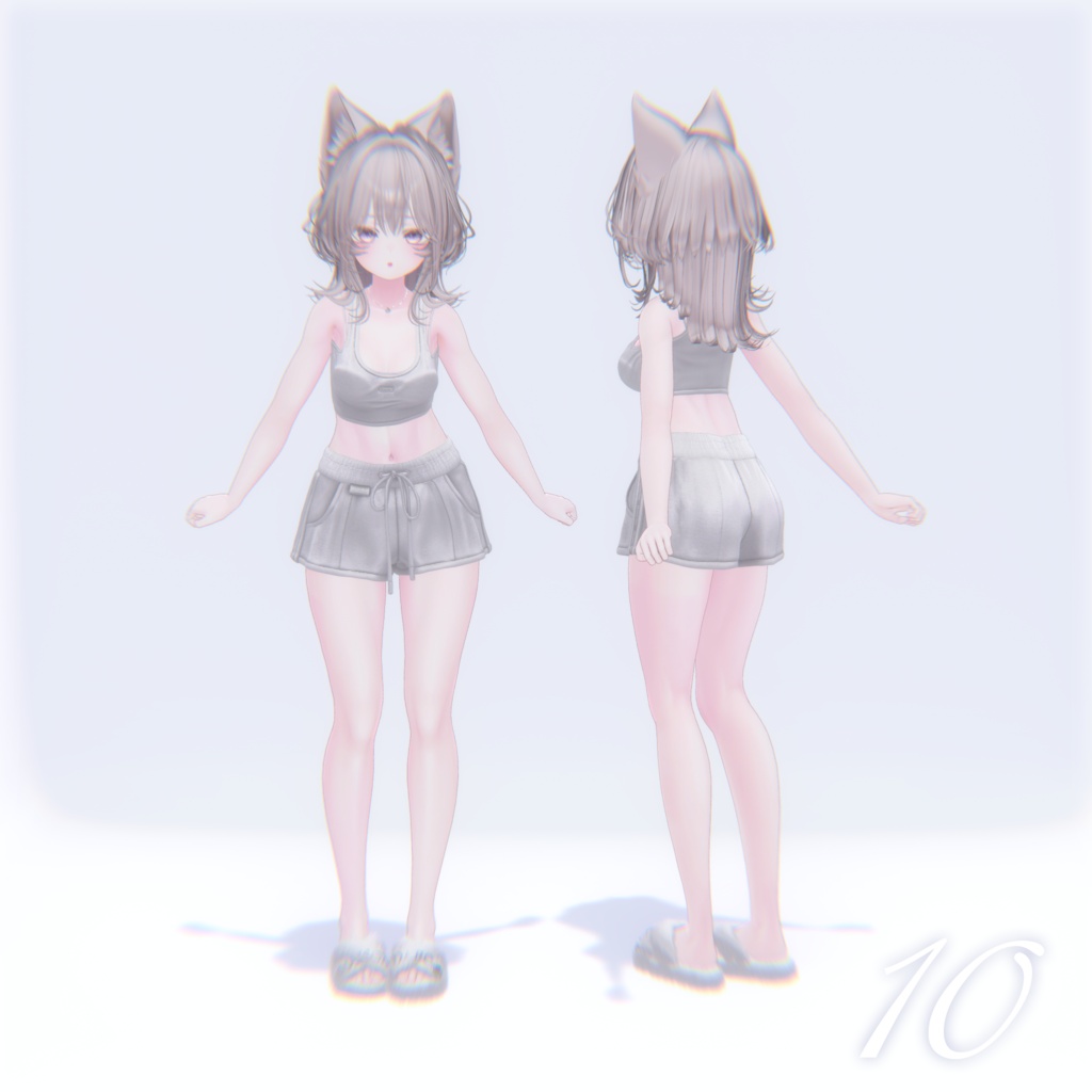 ❤︎ SALE ❤︎ 🤍 PoseSetA 🤍10種【撮影用カメラ、背景、PostProcess同封 】