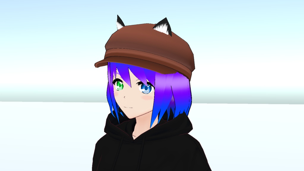 キャスケット帽(茶)