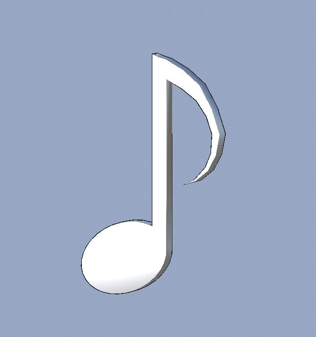 八分音符(銀)