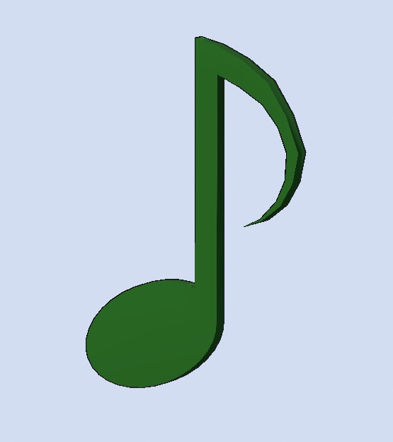 八分音符(緑)