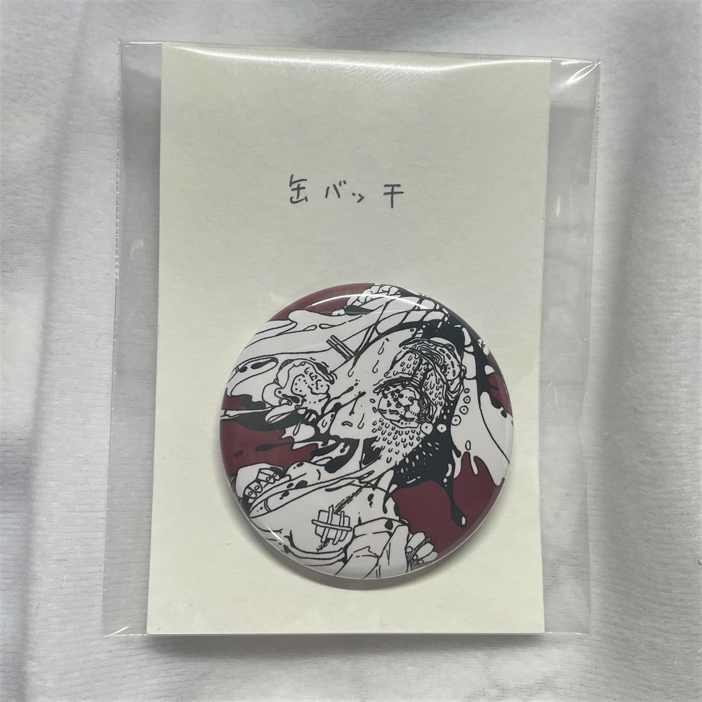 ミニ色紙と缶バッジのセット①